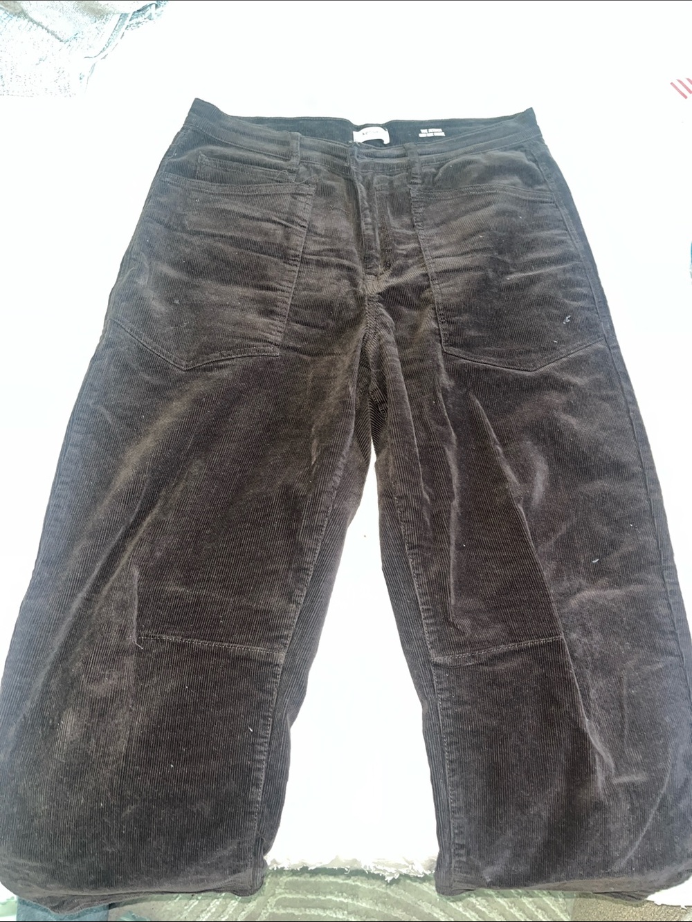 Kensie Men's Dark Brown Corduroy Pants
